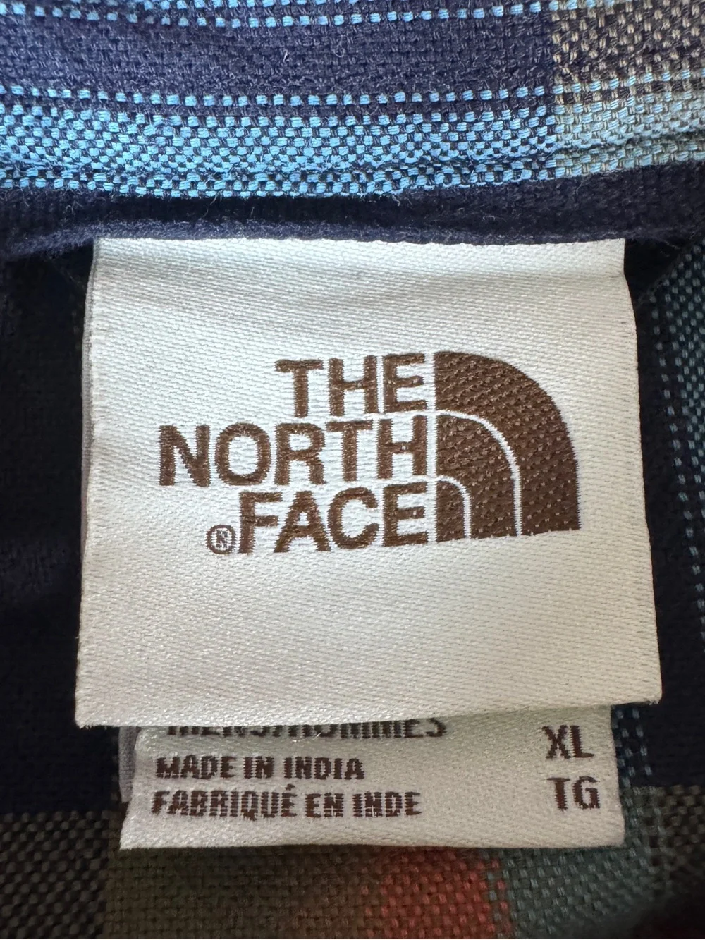 The North Face Men’s XL Plaid Flannel Shirt Long Sleeve Outdoor Button Down